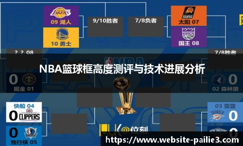 NBA篮球框高度测评与技术进展分析