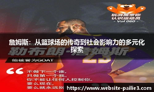 詹姆斯：从篮球场的传奇到社会影响力的多元化探索